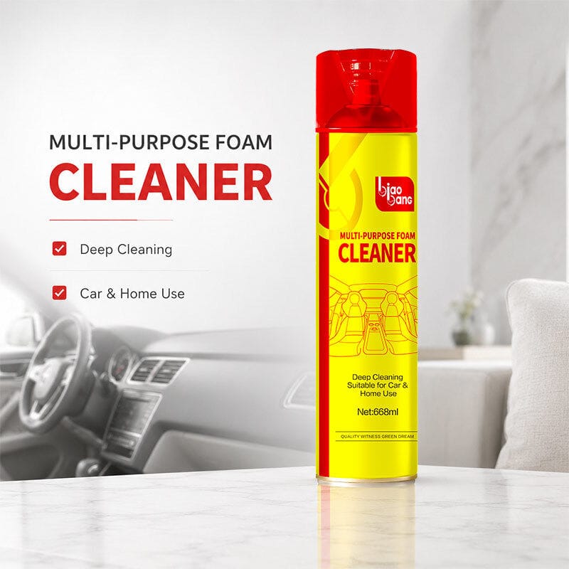 Multi-Purpose Foam Cleaner - 668ml | Biaobang All Purpose Foamy Cleaner Strong Stain Removal | VOC Compliant | Car, Motorcycle & Household Cleaning - - image 4
