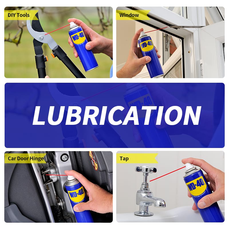WD-40 Multi-Purpose Spray -333Ml | WD40 Multi-Use Product MUP | Anti Rust | Lubricant | For More Than 2000 Uses | Antirust | CORROSION INHIBITOR | FREES AND LOOSENS STICKY PARTS | LUBRICATES | MACHINERY OIL - - image 5