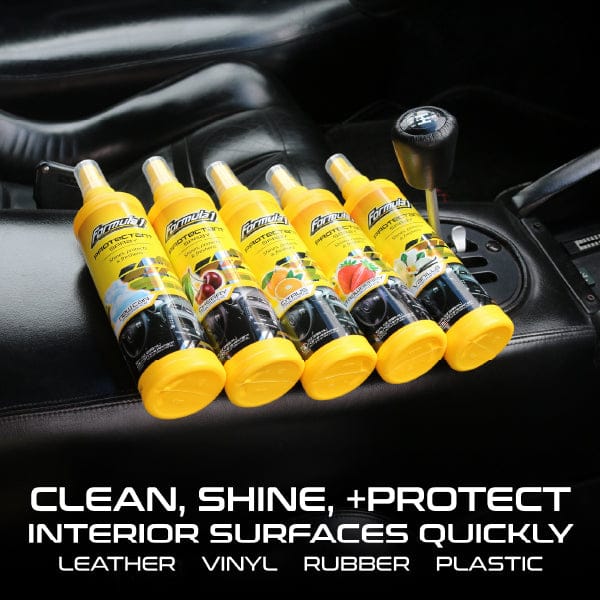 Formula1 Protectant - Strawberry 295ML, Long‑Lasting Shine & Fresh Car Interior Fragrance For Vinyl, Rubber & Leather - image 2