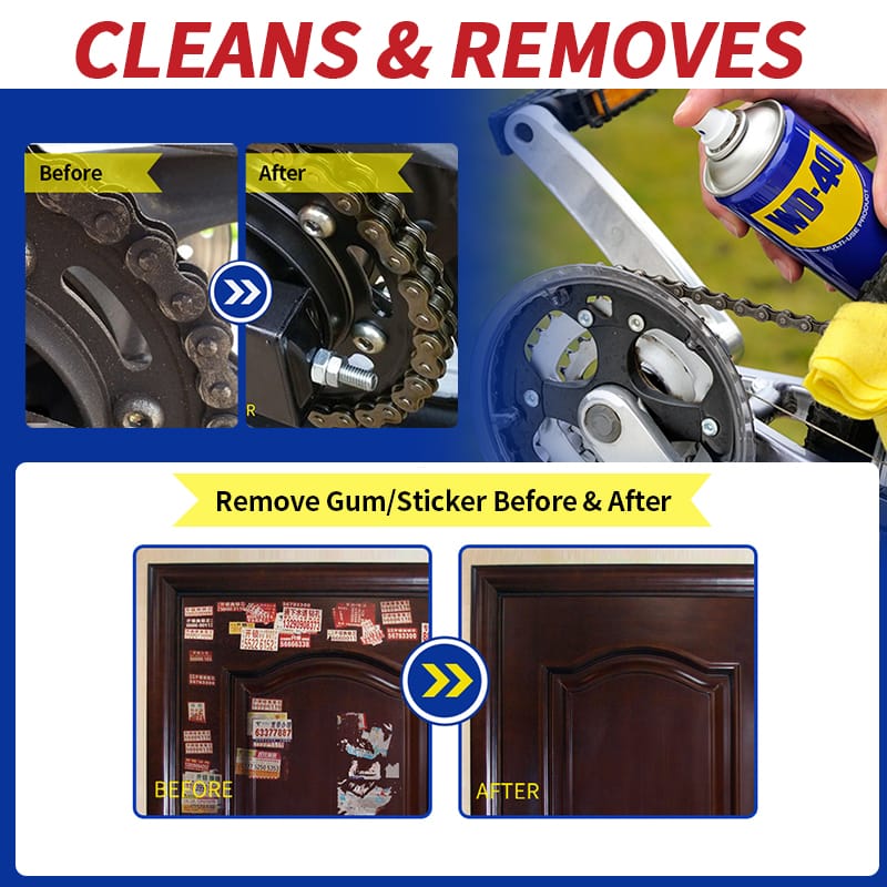 WD-40 Multi-Purpose Spray -333Ml | WD40 Multi-Use Product MUP | Anti Rust | Lubricant | For More Than 2000 Uses | Antirust | CORROSION INHIBITOR | FREES AND LOOSENS STICKY PARTS | LUBRICATES | MACHINERY OIL - - image 3