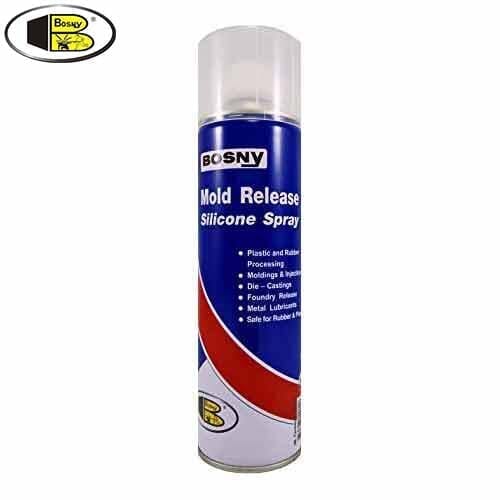 Silicone Spray Bosny B110 - 500cc Lubricant For Metal, Plastic, Rubber, Mold Release & Leather Safe - - image 1