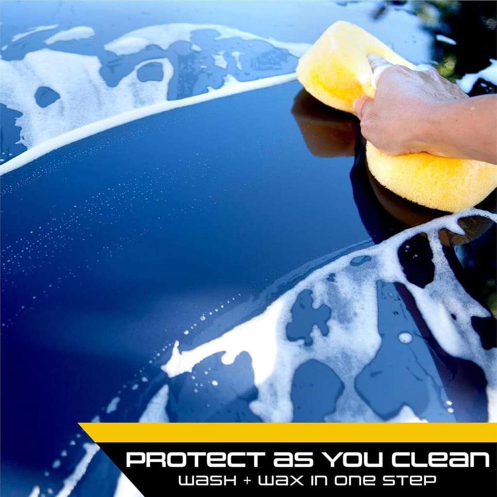 Formula1 Carnauba Wash & Wax – 1.9L Rich Foam Deep Cleaning Car Shampoo, UV Protection & Brilliant Shine - - image 4