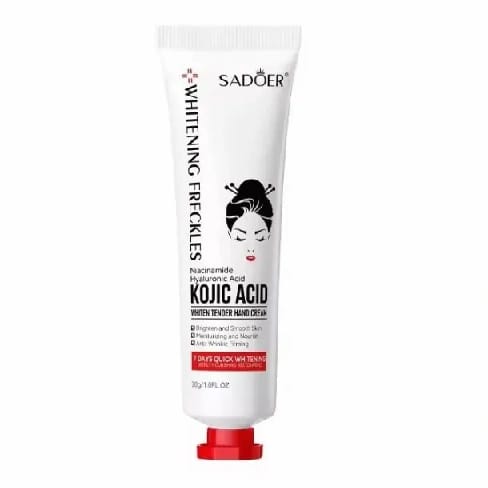 SADOER Kojic Acid 7 Days Brightening Moisturizing Hand Cream Lotion Body - image 1
