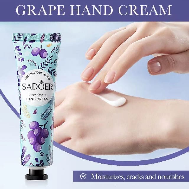 Sadoer Grape Hand Cream For Dry Hands 30g - image 3