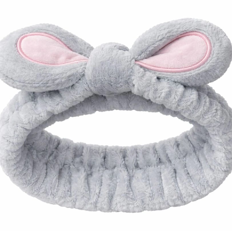 Spa Head Band Soft Spa Headband For Skincare & Makeup - Cute Plush Hair Band For Face Wash - Soft Spa Headband For Skincare & Makeup – Stretchable Cartoon Headband For Women & GirlsKorean Facial Makeup Shower Hair Band - image 3