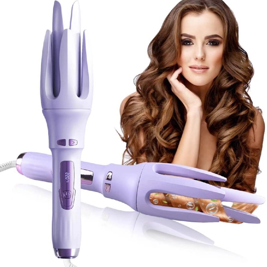 Premium Automatic Hair Curler Self Spiraling Rotating Curler With Digital Display Temperature Control - image 1