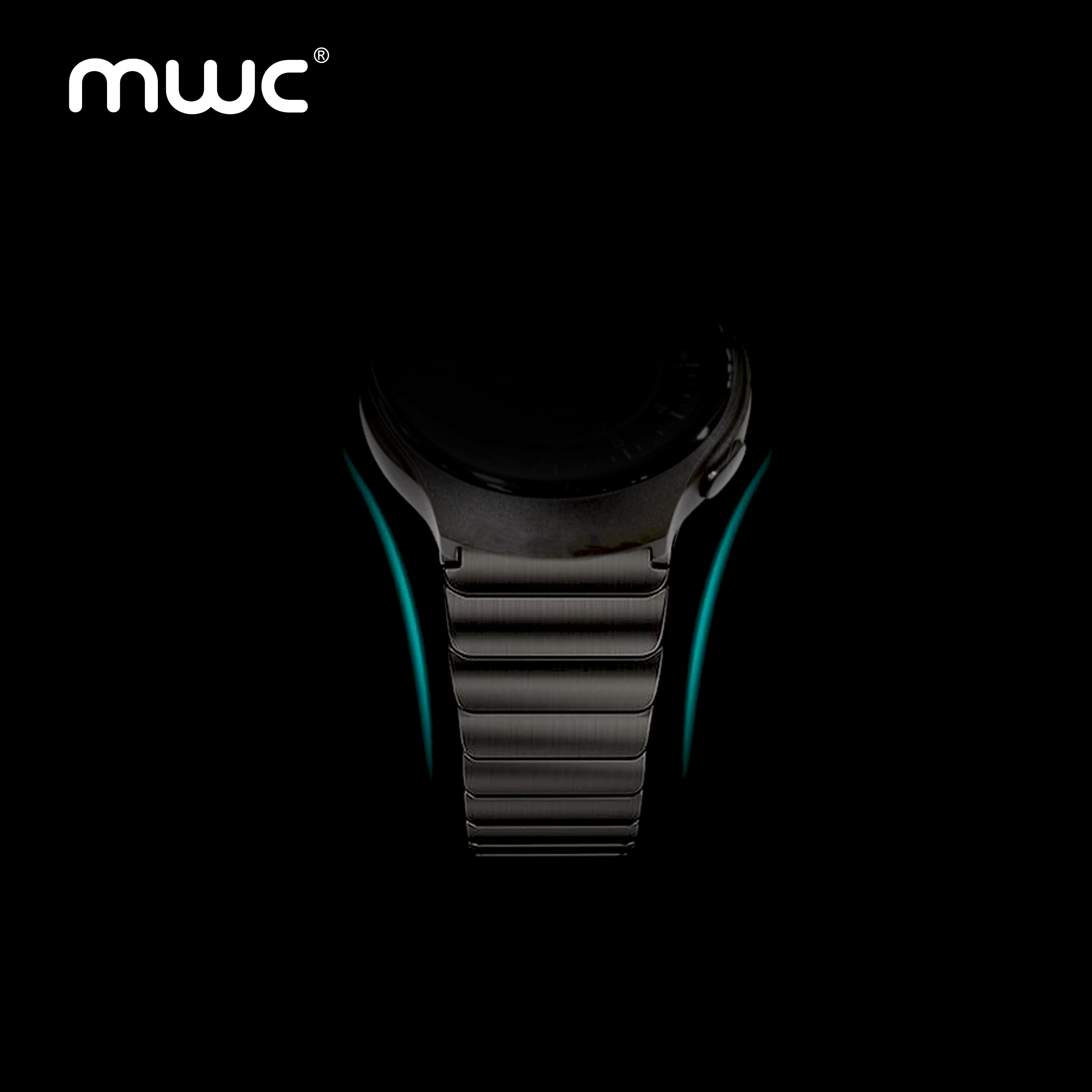 MWC Porsche Design 304 Stainless Steel Strap | 100% Ultra-Premium Quality | Luxury 22mm Strap | Colourfastness - Black - image 5