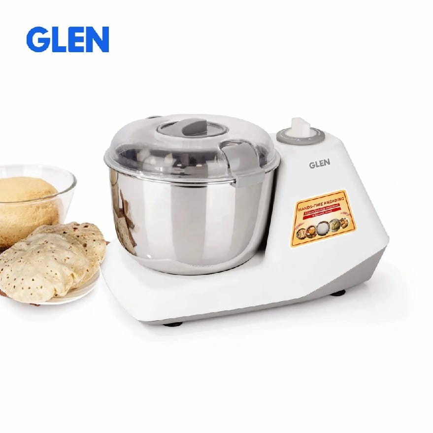 Glen Atta Kneader Dough Maker 650 W with Hands-free kneading & 3 Litres Large SS Bowl (SA3032DM) - image 1