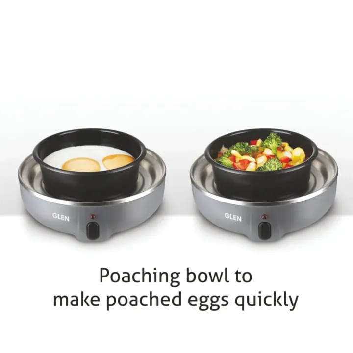 Glen Egg Boiler Boils 7 Eggs, 1 Poaching Cup, Auto shut Off, 350W , 1 year warranty (3040EB7) - image 3