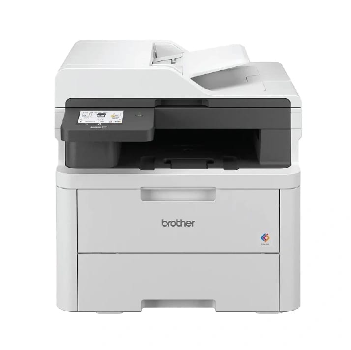 Brother DCP‑L3560CDW A4 Color Laser Printer (Print, Copy & Scan | Cortex-A53 Processor | 512MB | 8.8 Cm Colour Touchscreen | Up To 26 Ppm Print & Copy Speed | Up To 600 X 600 Dpi Print & Copy Resolution | 48-Bit Input/24-Bit Output | 1 Year Warranty)