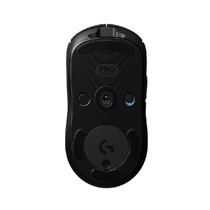 Logitech - PRO Lightweight Wireless Optical Ambidextrous Gaming Mouse With RGB Lighting - Wireless - Black - image 3