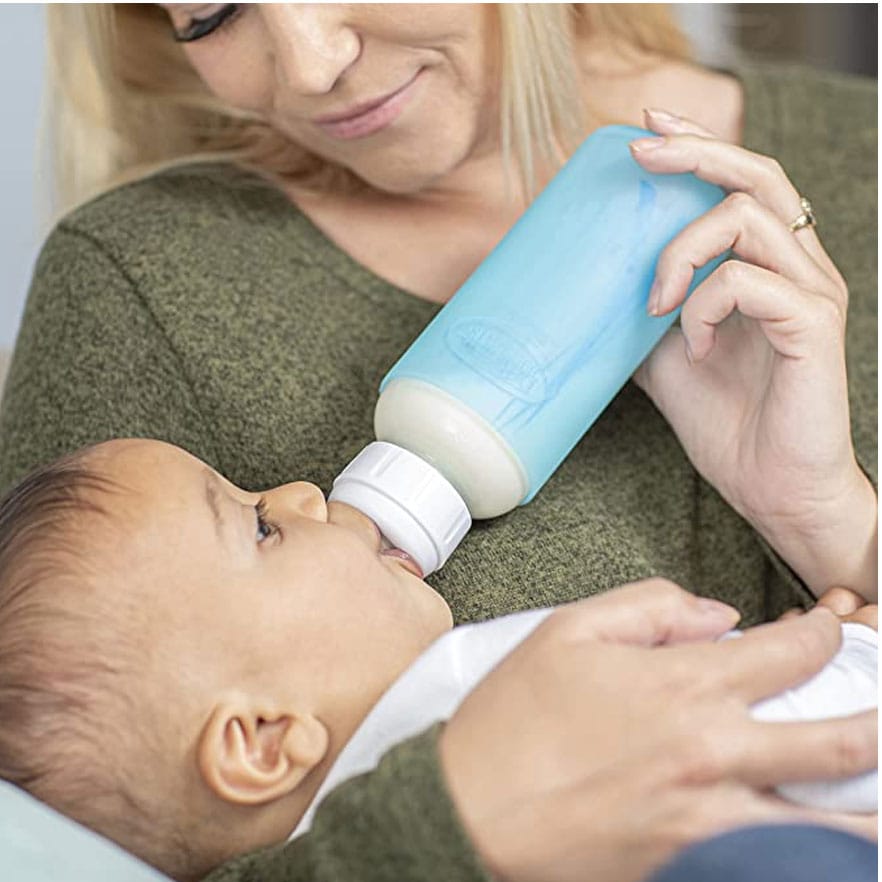 Dr Brown's 8oz / 250mL Narrow Glass Bottle Sleeve - Blue AC204 - image 1