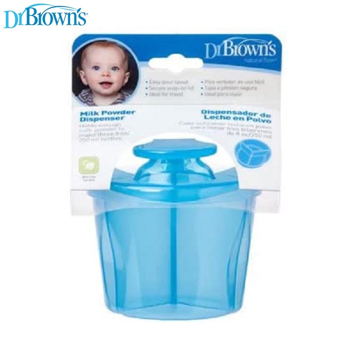 Dr. Brown's AC039-INTL Milk Powder Dispenser - Blue - image 2
