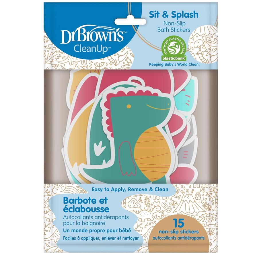 Dr Brown's Non Slip Bath Sticker Bl009 (6m+) - image 2