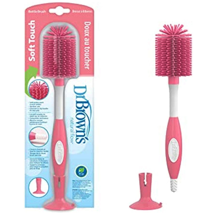 Dr Brown's Soft Touch Bottle Brush, Pink AC229 - image 4