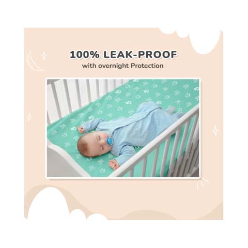 R for Rabbit Dry Nap Pee Premium Protector Sheet M (0-1yrs), DSDNMGN1 - image 4