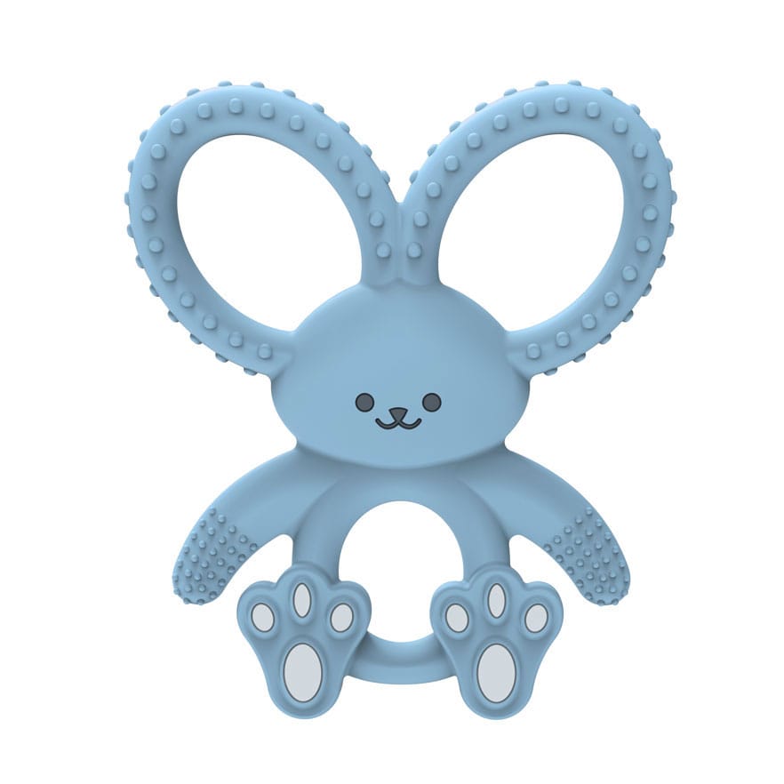 Dr Brown's Bunny Long Limbed Silicone Teether, Blue, CPKG TE021-INTL(3m+) - image 3