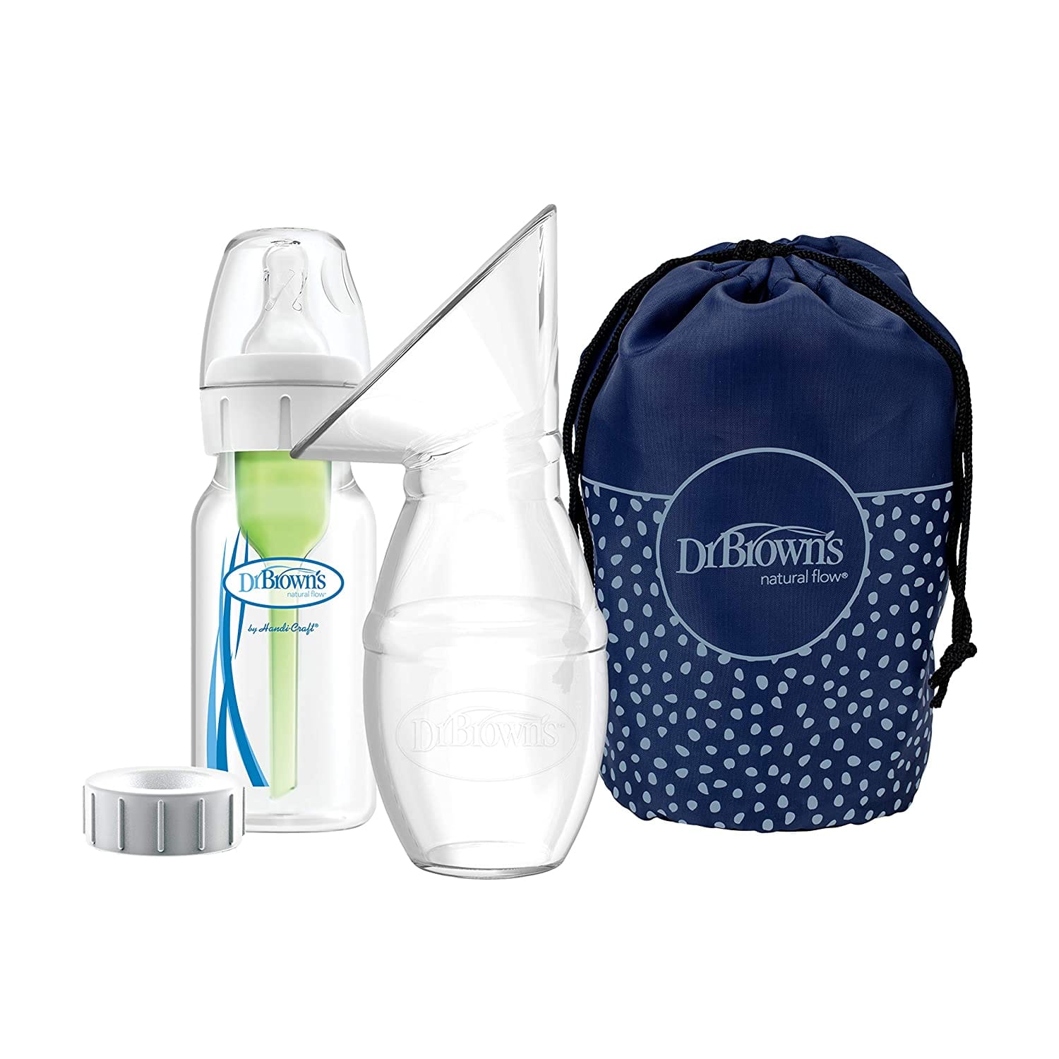 Dr. Brown's BF015-P3 Milkflow One Piece Breast Pump - image 1