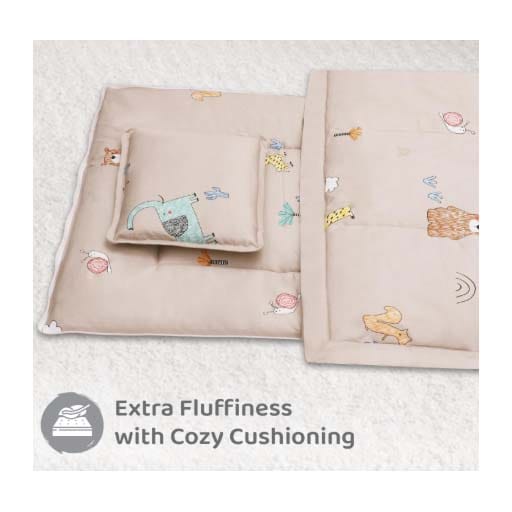R for Rabbit Snuggy Cozy Baby Bedding With Blanket & Pillow And Odour Free(0-12mnths), BDSCTB4 - image 1