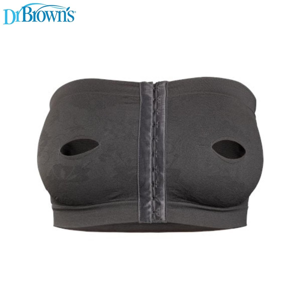 Dr. Brown's Hands Free Pumping Bra, Black L/XL (BF028) - image 3