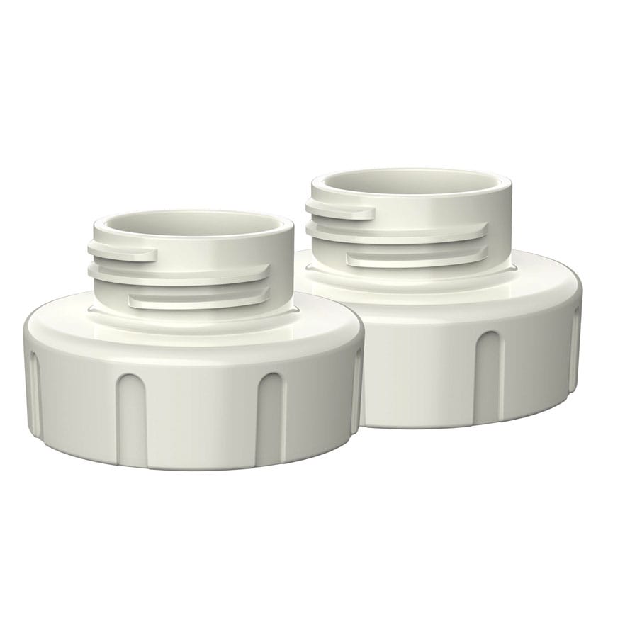 Dr Brown's Narrow to Wide Neck Adapter for Electric Breast Pumps, 2-Pack BF108 - image 4