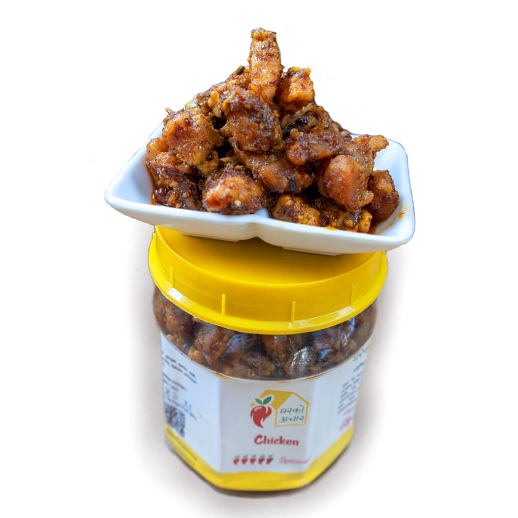 Ghar Ko Achar Chicken Achar 500gm - image 1