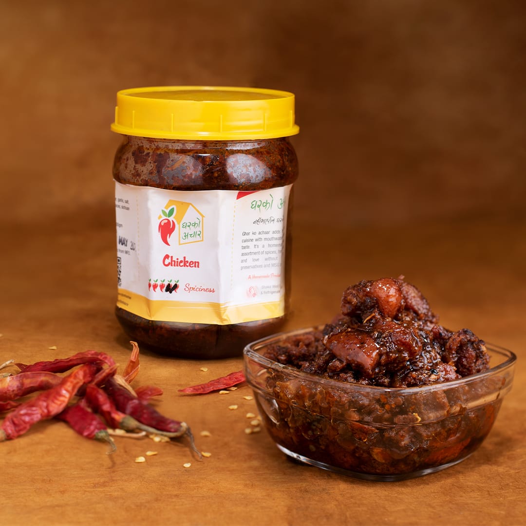 Ghar Ko Achar Chicken Achar 500gm - image 2