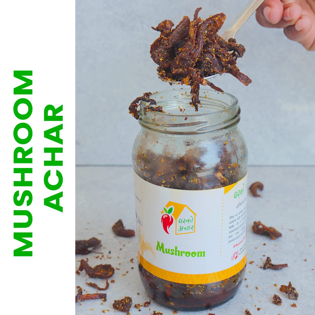 Ghar Ko Achar : Mushroom Achar 200gm - image 1