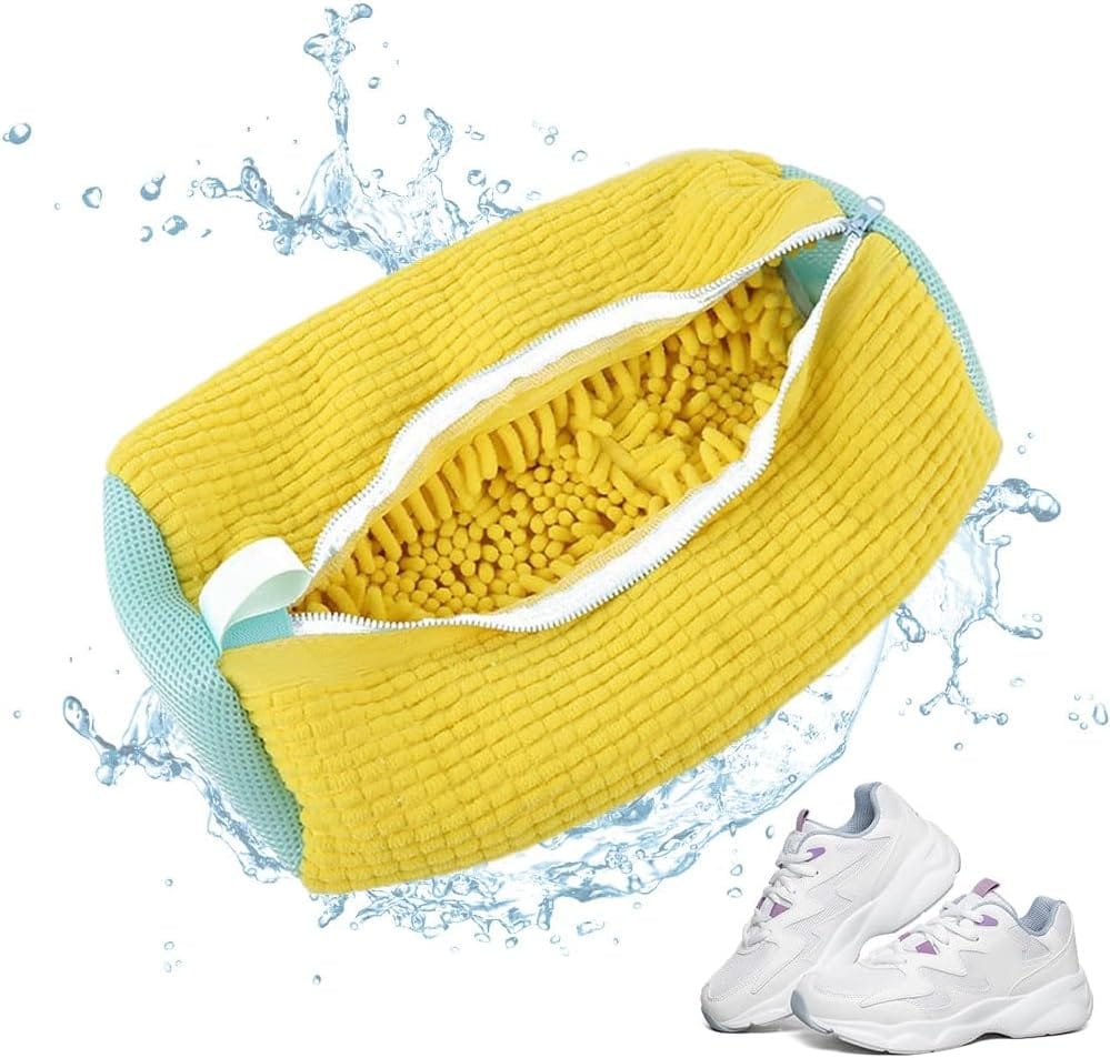 Shoe Washing Machine Bag Invisible Zipper Reusable Sneaker Laundry Cleaning Storage Organizer - image 1