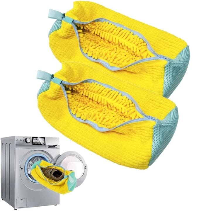 Shoe Washing Machine Bag Invisible Zipper Reusable Sneaker Laundry Cleaning Storage Organizer - image 2