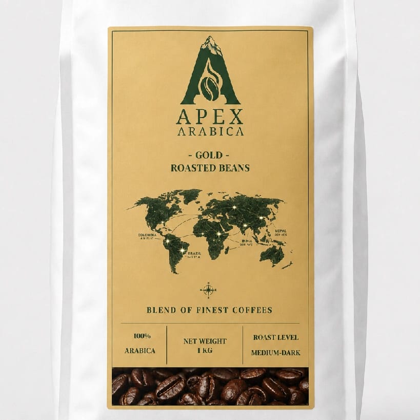 Apex Arabica | Gold Collection | 1KG | Premium Arabica Coffee