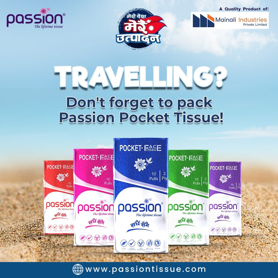 Passion Pocket Face Tissue 10 Pulls X 10 Packets Pack - image 5