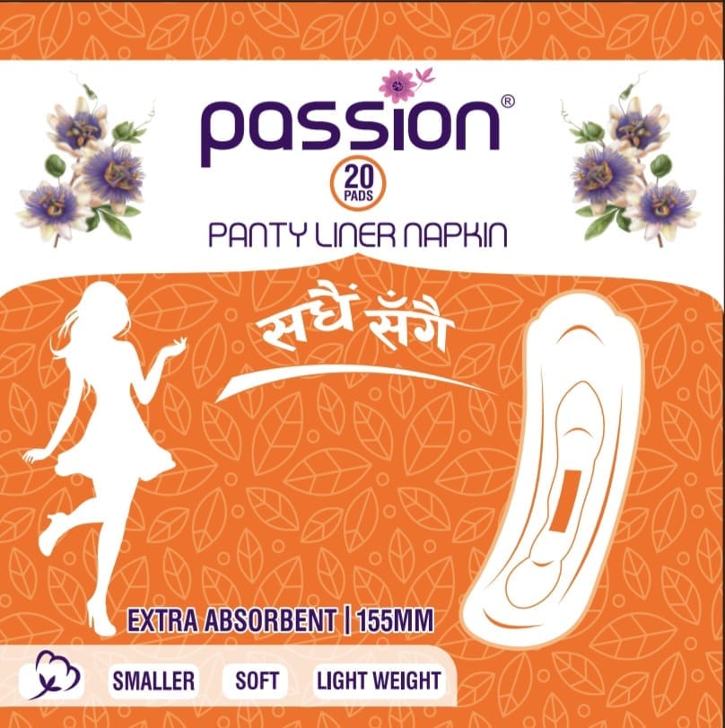 Passion PANTY LINER Sanitary Pad - 20 Pcs Pack - image 1