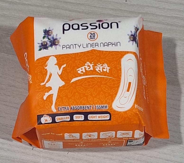 Passion PANTY LINER Sanitary Pad - 20 Pcs Pack - image 3