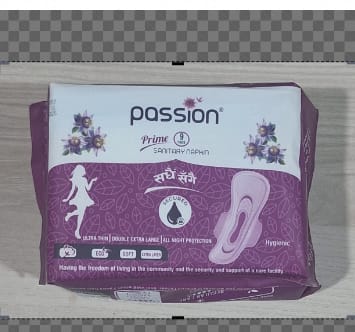 Passion Ultra Thin Double Extra Large All Night Protection Sanitary Pad - Prime 9 Pcs Pack - image 3