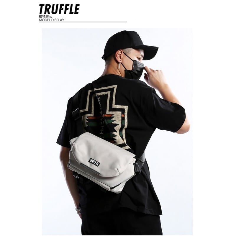 TRUFFLE Casual Crossbody Bag For Unisex T2318F - image 3