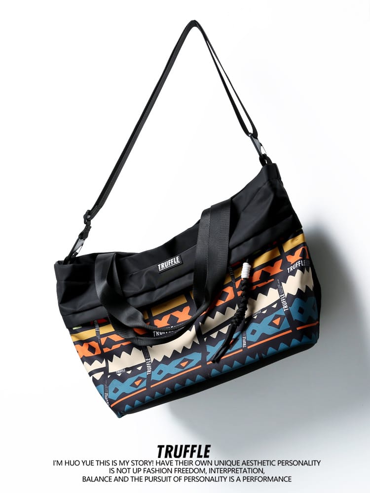 TRUFFLE Ethnic Style Crossbody Sports Fitness Bag With Dry and Wet Separation For Unisex T2401M - image 4