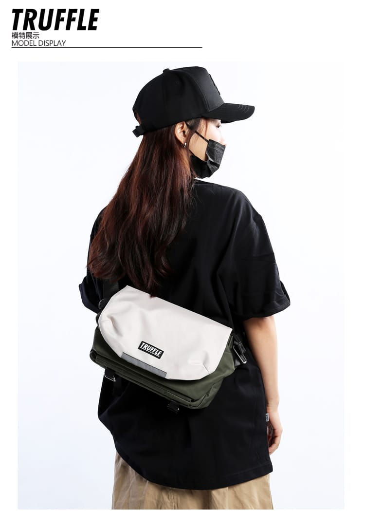 TRUFFLE Casual Crossbody Bag For Unisex T2318G - image 5
