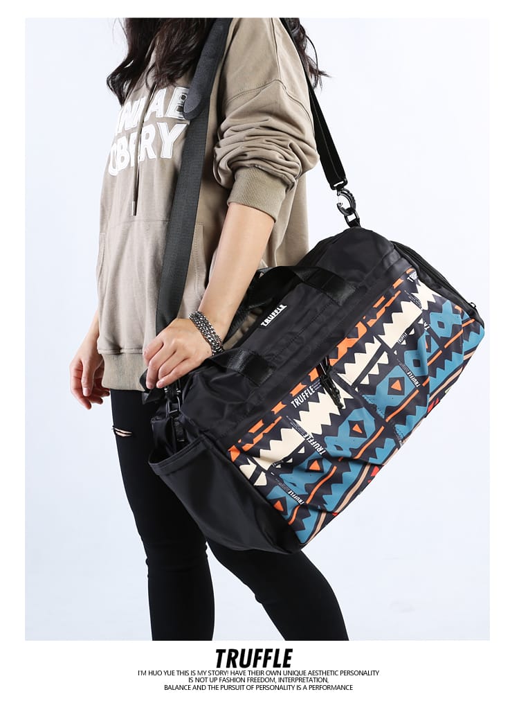 TRUFFLE Sports Fitness Ethnic Style Messenger Bag With Dry and Wet Separation For Unisex T2408 - image 1