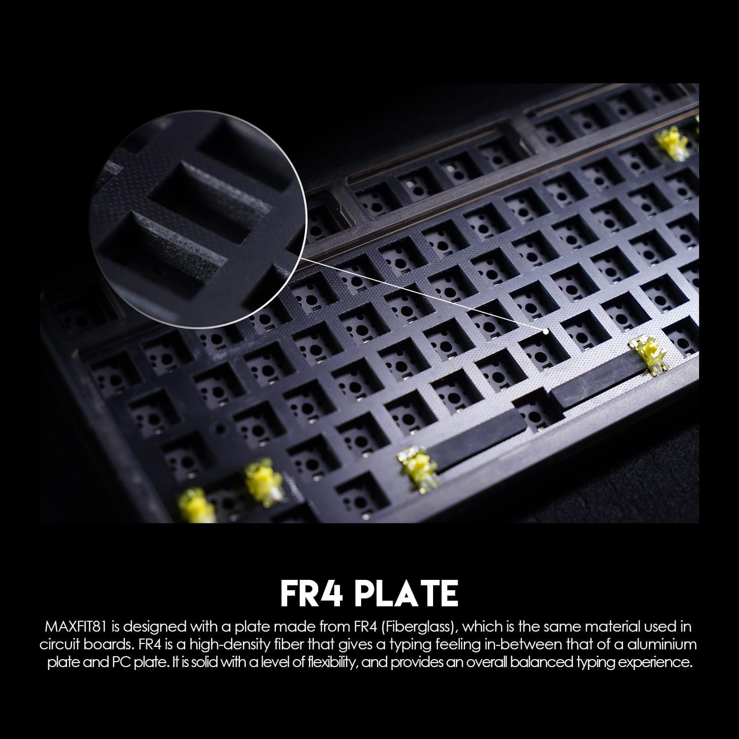 MAXFIT81 MK910 FROST WIRELESS MODULAR MECHANICAL KEYBOARD PBT - image 3