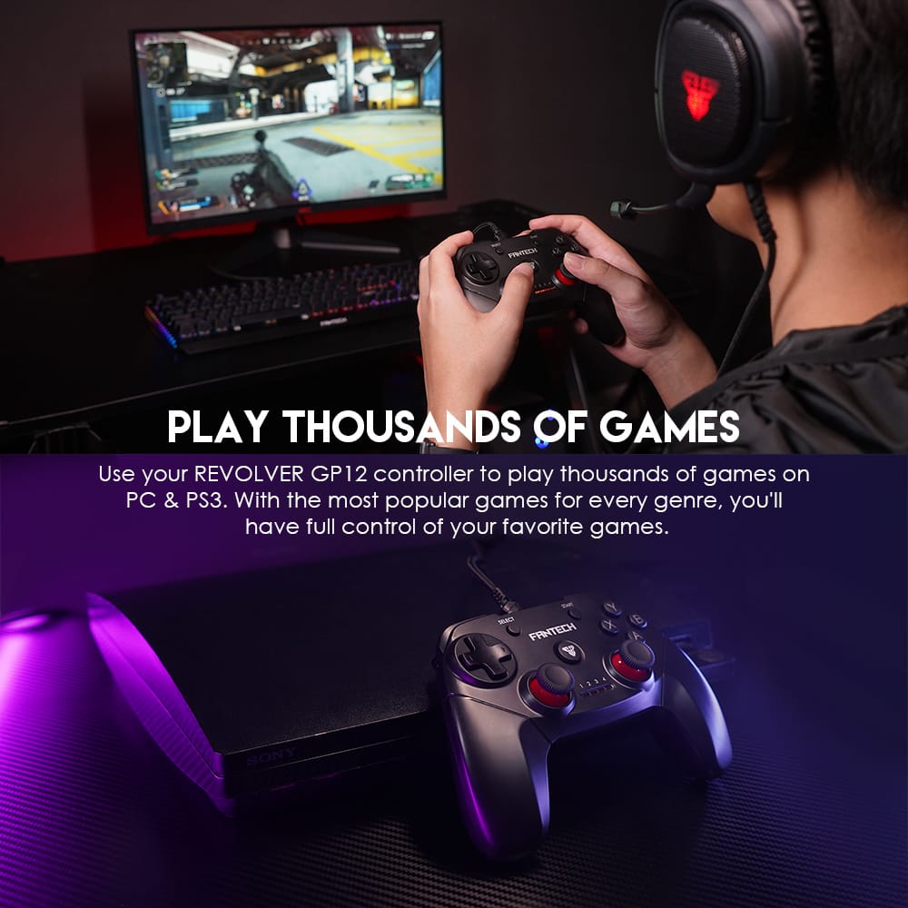 GP12 REVOLVER WIRED GAMING CONTROLLER - image 3