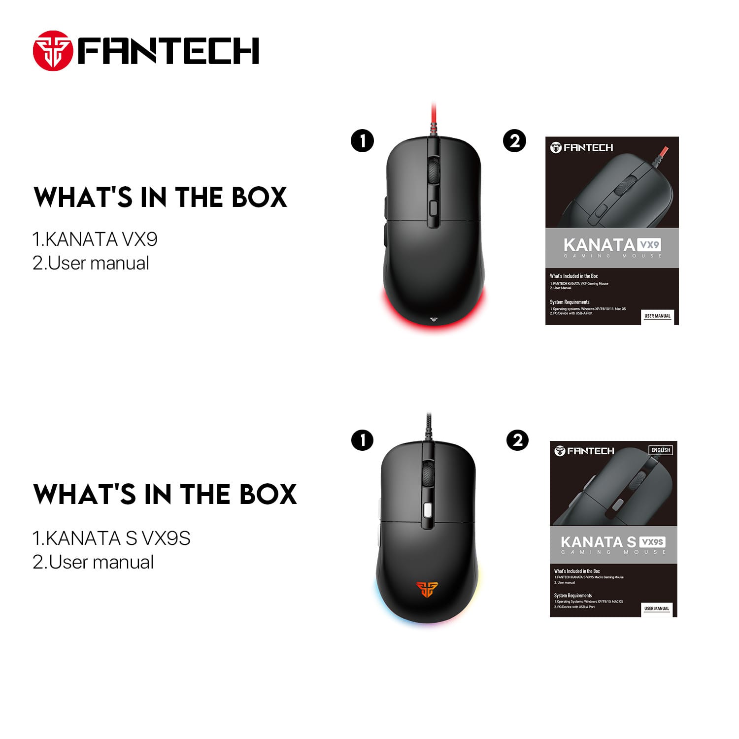 KANATA VX9 WIRED GAMING MOUSE - image 4