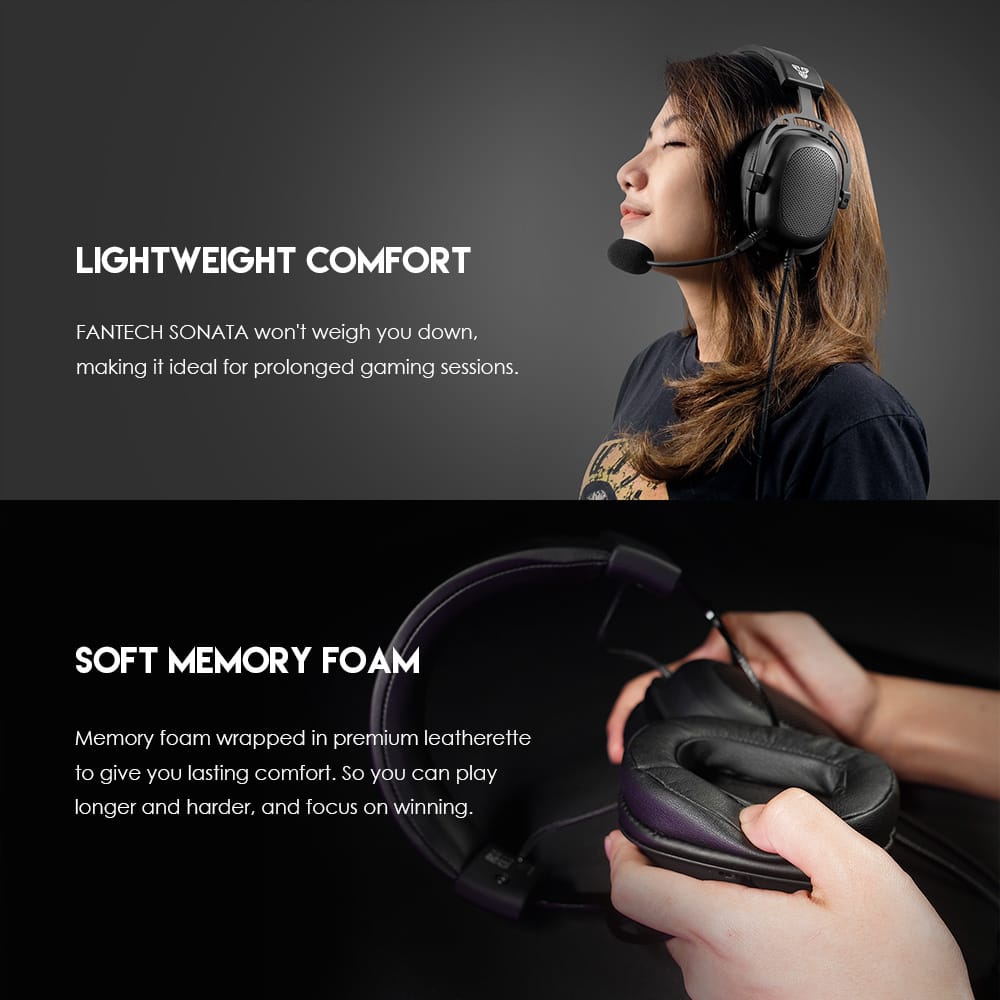 SONATA MH90 MULTI PLATFORM GAMING HEADSET 3.5mm JACK - image 3