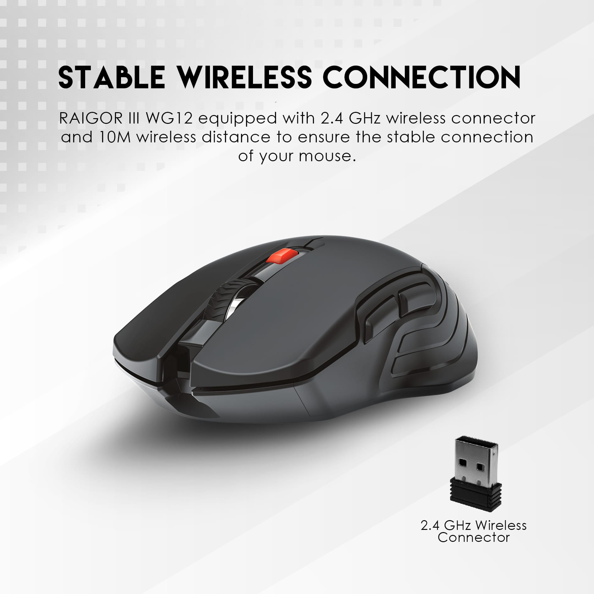 RAIGOR III WG12 WIRELESS MOUSE - image 4