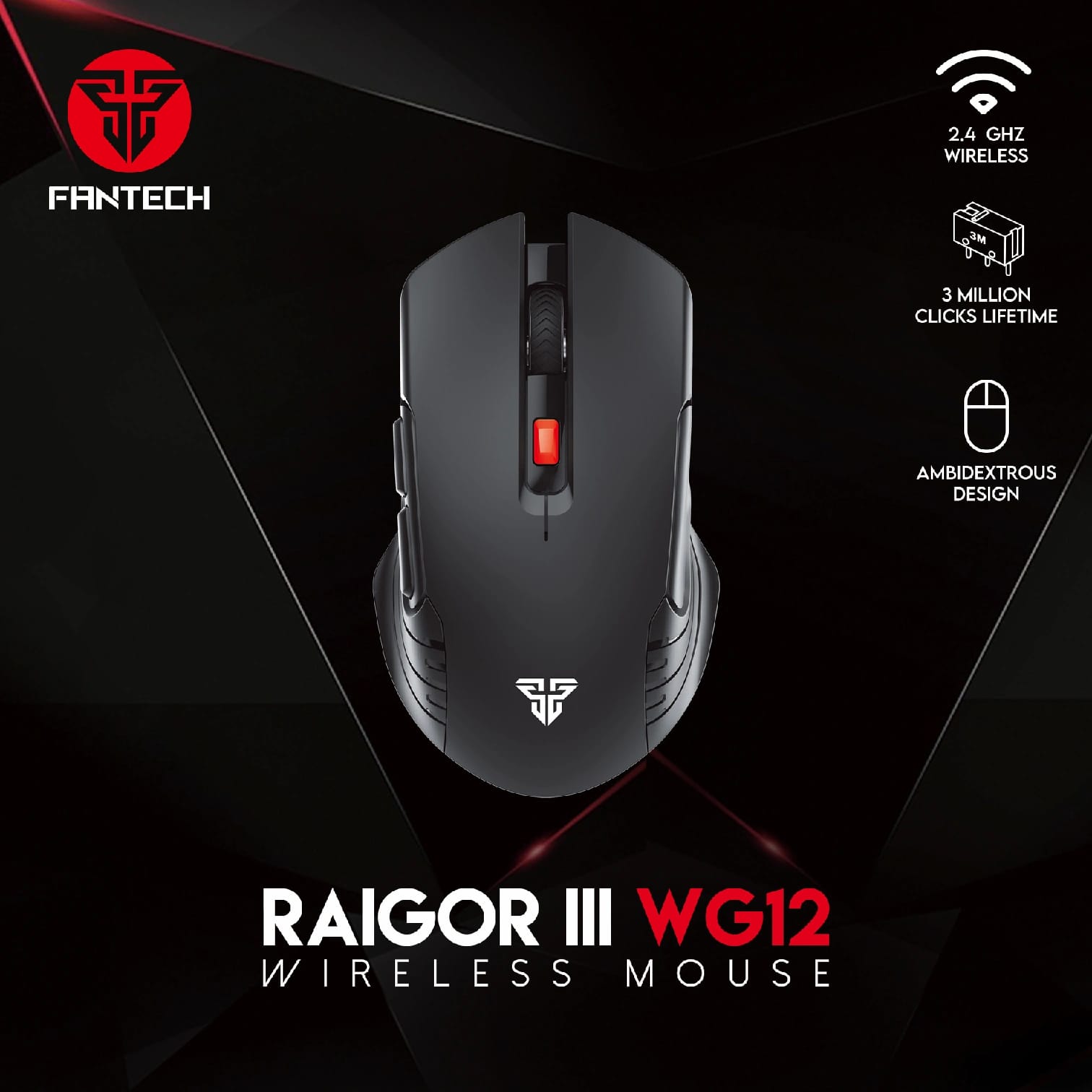 RAIGOR III WG12 WIRELESS MOUSE - image 1