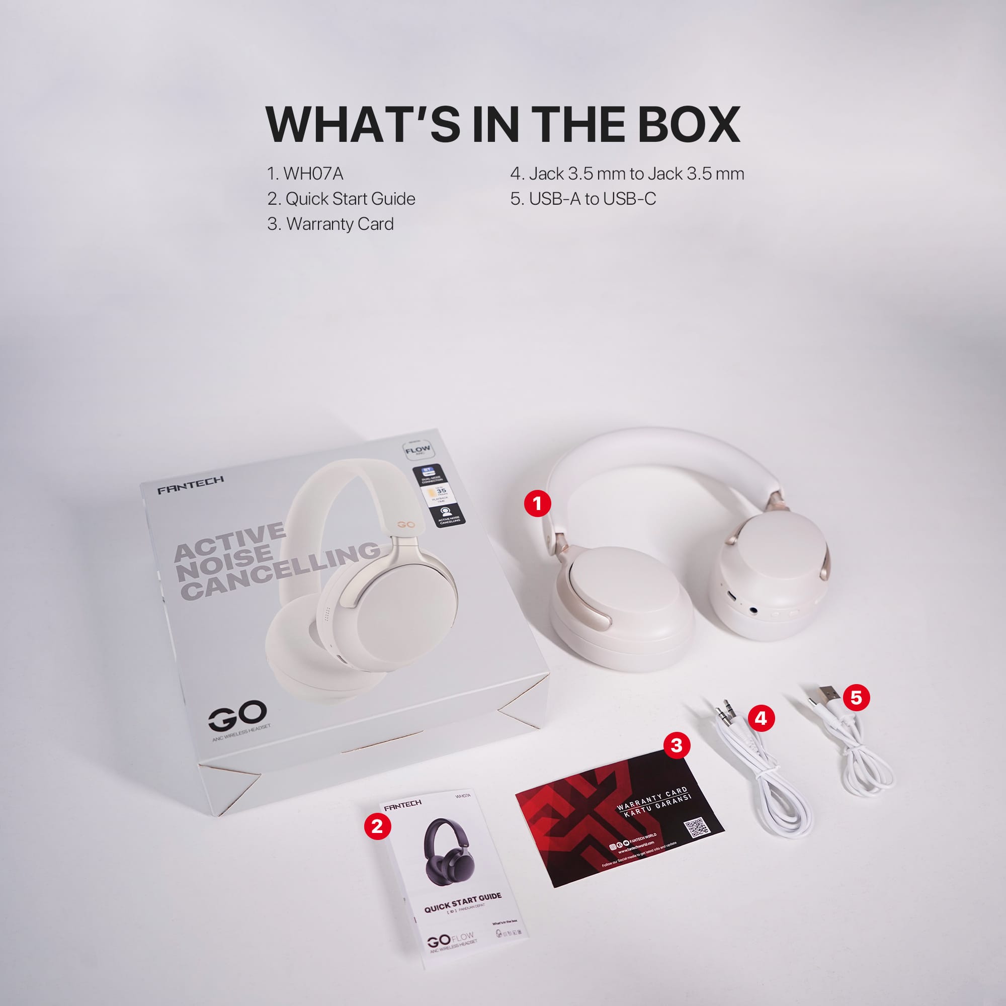 WH07A Fantech Go Headphone ANC Wireless Go Flow - image 3