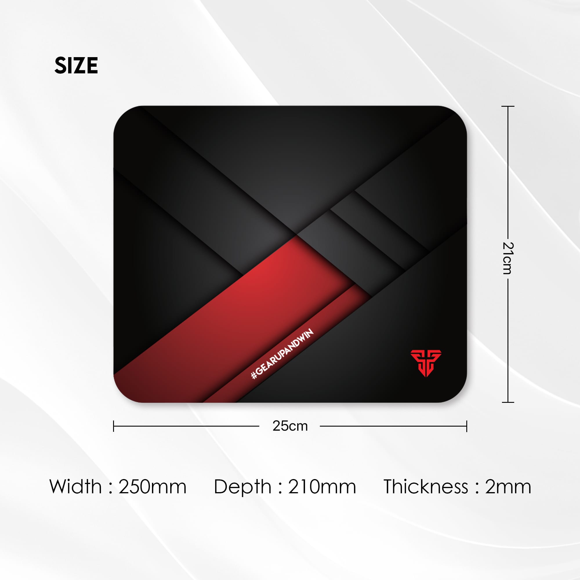 Fantech Vigil MP256 Gaming Mousepad - image 2