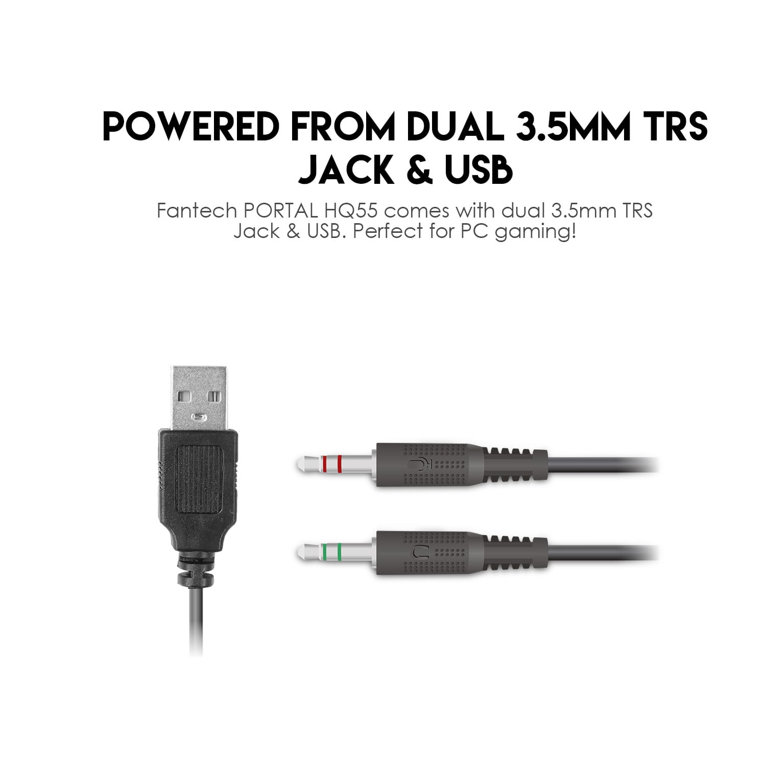PORTAL HQ55 GAMING HEADSET 3.5mm JACK - image 5
