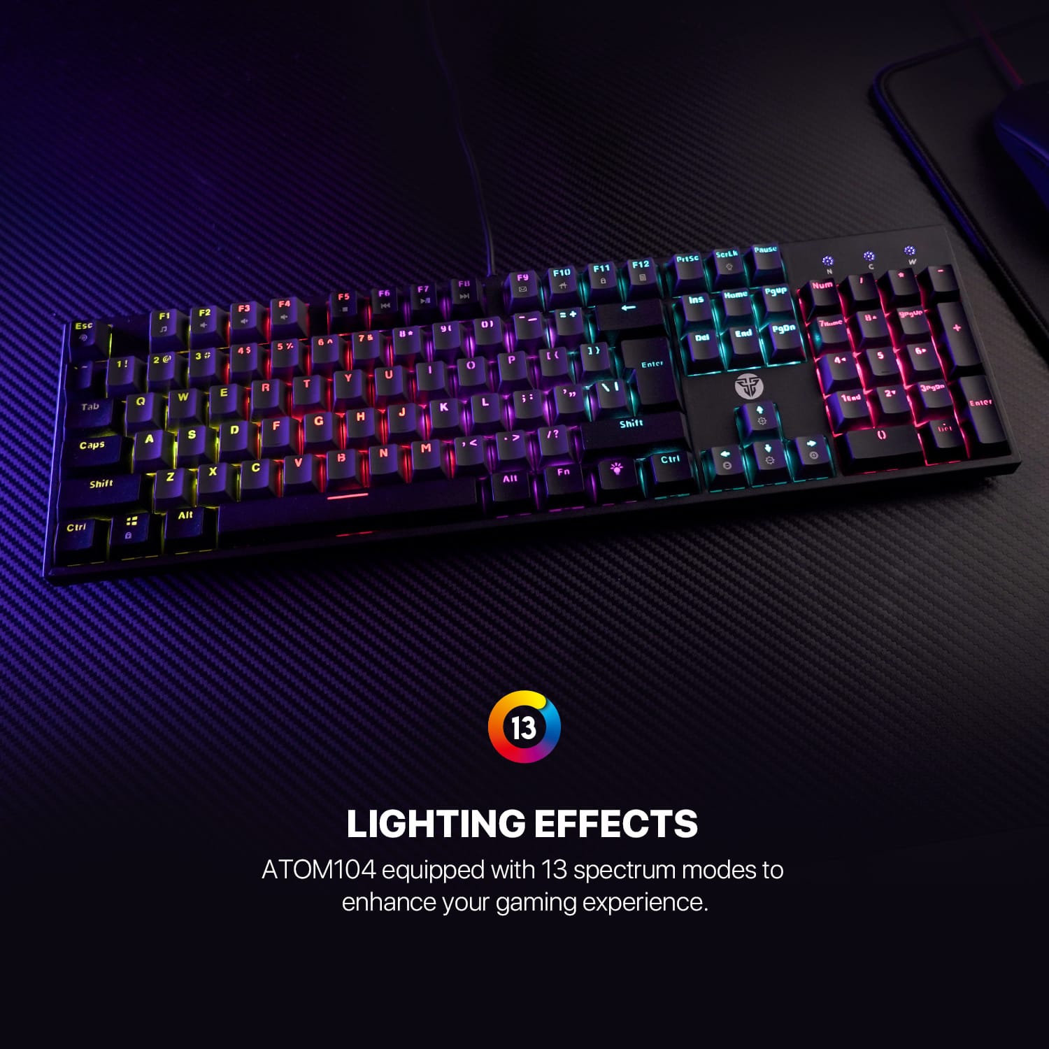 MK886V2 ATOM 104 SUMI EDITION MECHANICAL KEYBOARD - image 4
