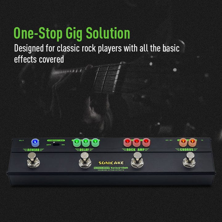 Sonicake Rockstage Multi Effects Pedal W/ Power Supply - image 3